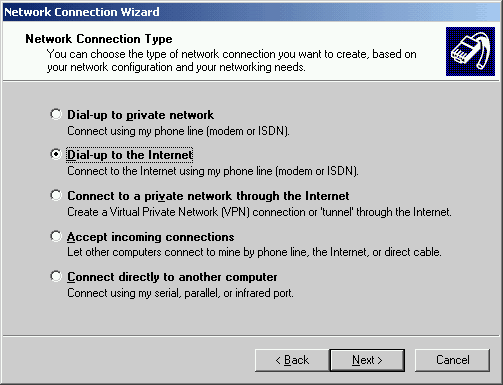 Network Connection Type